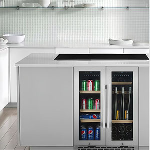 Brenor 24” wide  built-in wine+can beverage combo