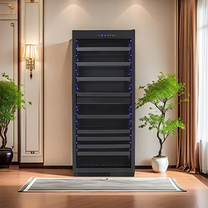 Brenor 30” wide single all glass door wine cooler